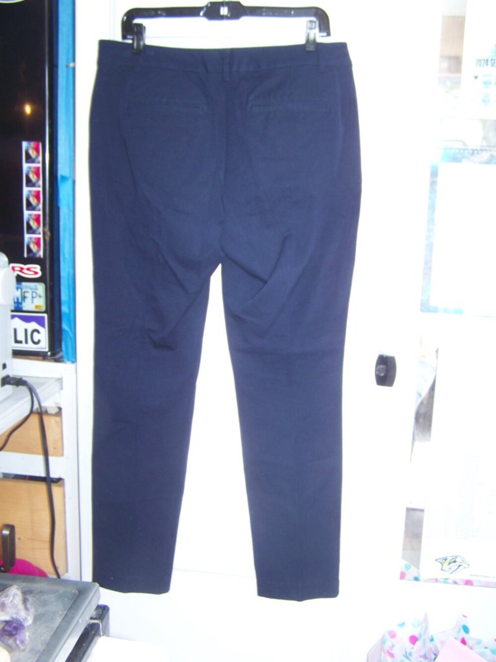 Liz Claiborne Emma Mid Rise Slim Fit Pant Sz 10 - Picture 5 of 8